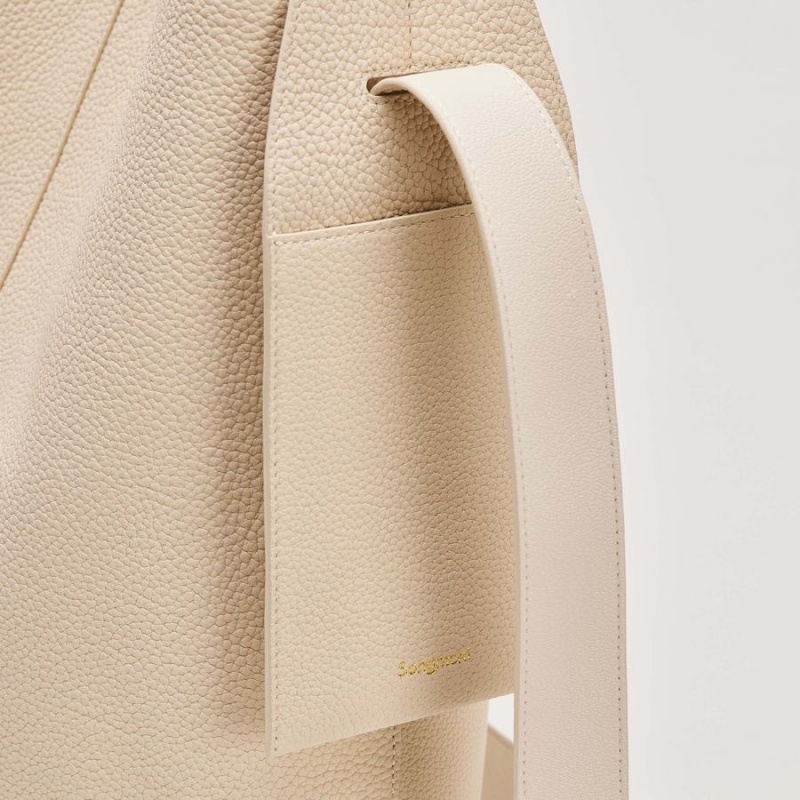 Sacs Fourre Tout Songmont Drippy Large Femme Blanche | TRQ3413ES