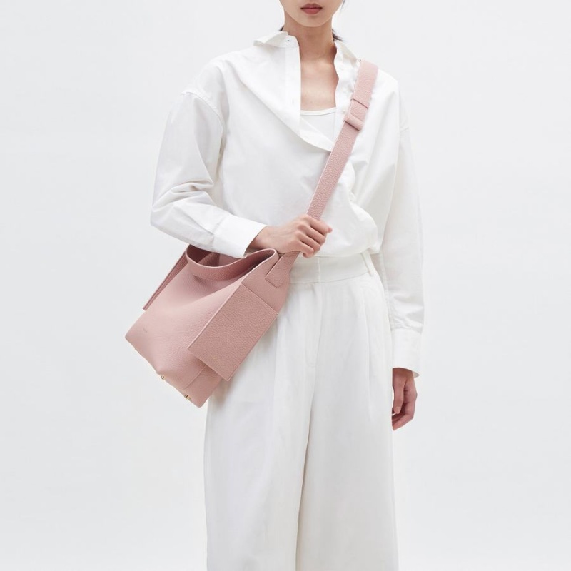 Sacs Fourre Tout Songmont Drippy Medium Femme Rose | RFO9377QX