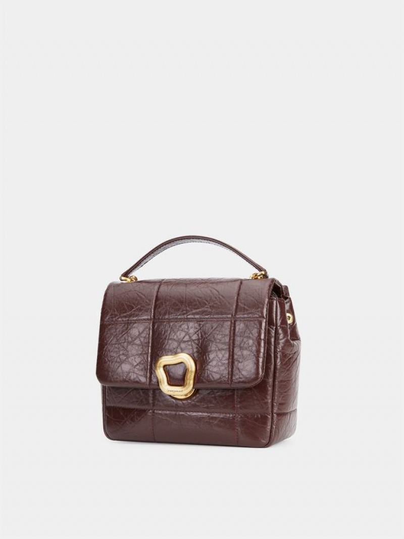 Sacs Songmont Chocolate Medium Femme Marron Rouge | CPA3511KF