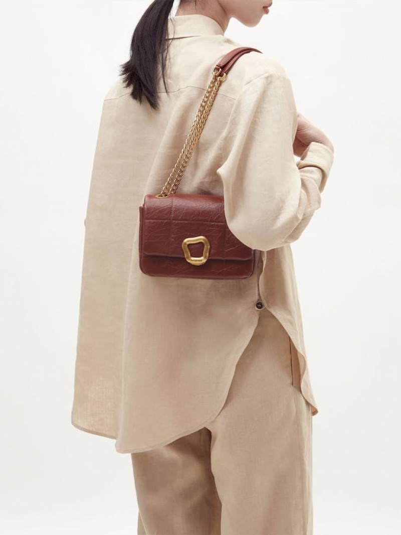 Sacs Songmont Chocolate Small Femme Marron | SND2254AX